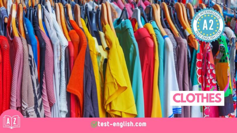 Clothes – A2 English Vocabulary
