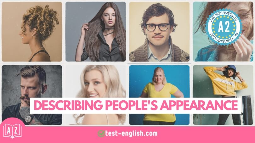 Describing people's appearance – A2 English Vocabulary