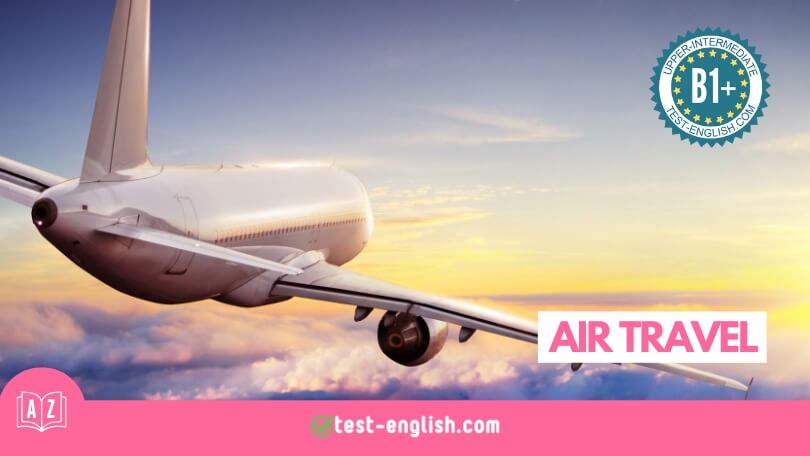 Air travel – B1+ English Vocabulary