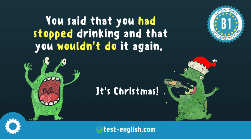 Indirect speech – reported speech