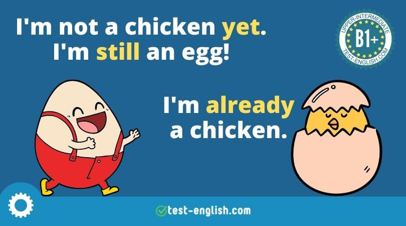 Already, still, yet – What's the difference?