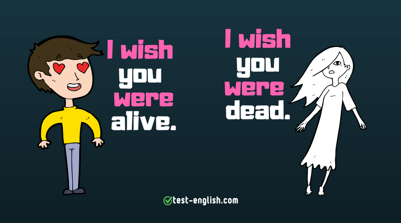 Wishes and regrets – I wish / if only