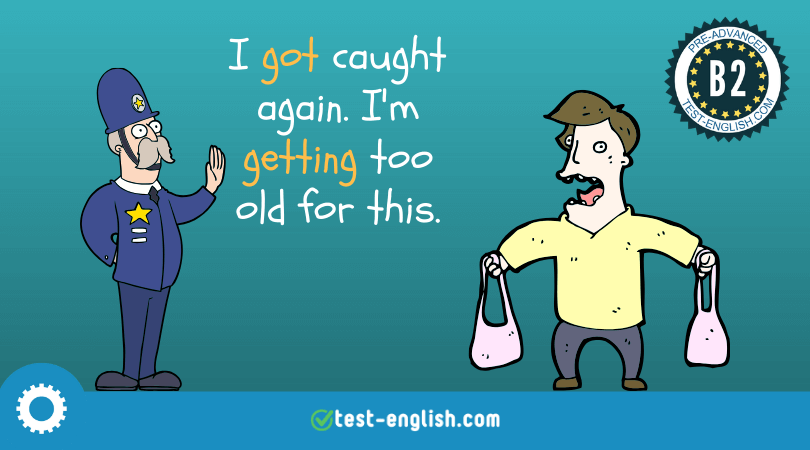 get - different meanings