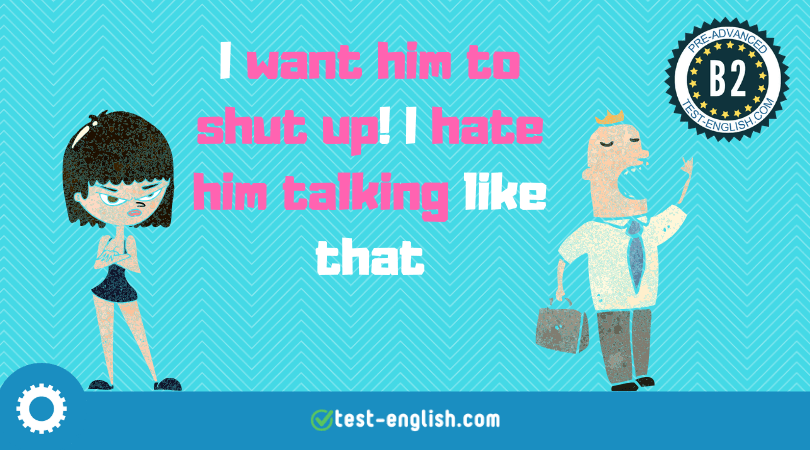 Verb + object + infinitive/gerund – verb patterns