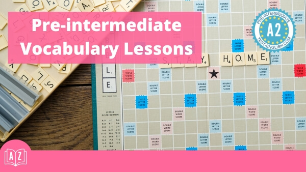 A2 Vocabulary Lessons