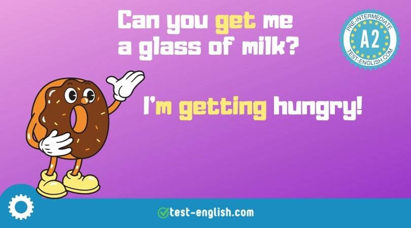 The different uses of the verb 'get'